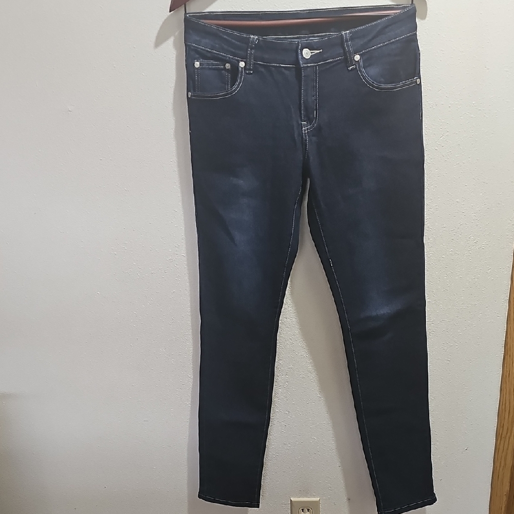 Dark Blue Women's Skinny Jeans